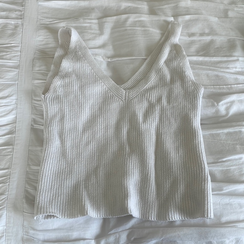 Brandy Melville knit sweater tank top